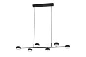Valaisimet - EGLO CLAVELLINA PENDANTTI 6X800LM HIMMENNYS L1200 3000K MUSTA - 900352