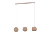 Valaisimet - EGLO COMINIO PÖYTÄVALAISIN 3L E27 TAUPE/SAND - 900894