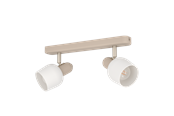 Valaisimet - EGLO CORATO spot rail 2L sand/white - 900715