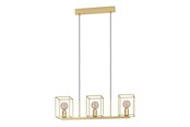 Valaisimet - EGLO CUMIOLE LANGBORD 3L E27 GULDFARVET - 900399
