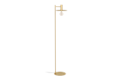 Valaisimet - EGLO ESCANDELL floor lamp brushed brass - 900735