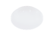 Valaisimet - EGLO FRANIA-S LOFT Ø310 18W 1850LM 3000K IP44 VALKOINEN/KROMI - 900619