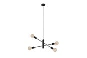 Valaisimet - EGLO GRADOLI pendant black - 33183