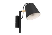 Valaisimet - EGLO LACEY seinävalaisin H275 E14 MUSTA - 43735