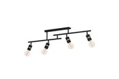 Valaisimet - EGLO Lurone Musta brass - 900176
