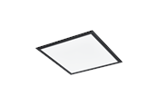 Valaisimet - EGLO SALO 1 LOFT 450X450 4000K MUSTA/VALKOINEN - 900818