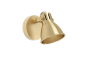 Valaisimet - EGLO SERAS spotlight brushed steel/gold - 900169