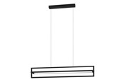 Valaisimet - EGLO SIBERIA PENDANTTI L780 4500LM 3000-6500K MUSTA - 900466