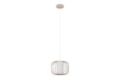 Valaisimet - EGLO TERRAROSA PENDANTTI E27 Ø285 HIEKKA/VALKOINEN - 900867