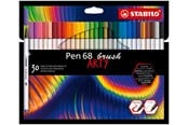 Harrastustarvikkeet - STABILO Pen 68 ARTY carton pack of 30 brush pens - 204032