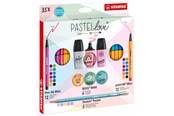 Harrastustarvikkeet - STABILO Pastel Love set of 35 ass. pens - 201146