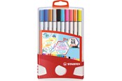 Harrastustarvikkeet - STABILO Pen 68 Colorparade pack of 20 brush pens - 204023