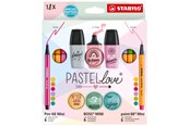Harrastustarvikkeet - STABILO Pastel Love set of 18 ass. pens - 201145