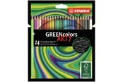 Harrastustarvikkeet - STABILO ® Arty GREENcolors FSC®-sertifioitu värikynäkotelo, jossa on 24 kynää. - 208706