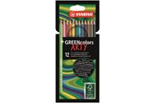 Harrastustarvikkeet - STABILO ® Arty GREENcolors FSC®-sertifioitu väriliidukotelo, jossa on 12 kynää. - 208704
