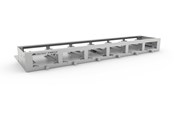 Lisätarvikkeet - Allied Telesis rack-asennusteline - 1U - AT-MMCTRAY6-00