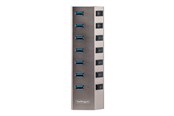 USB hub - StarTech.com 5G7AIBS-USB-HUB-EU USB hub - 7 porttia - USB 3.2 - Harmaa - 5G7AIBS-USB-HUB-EU