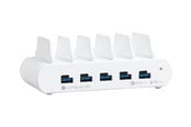 Tabletti - Adapterit & Laturit - Compulocks charging station - 5 x 4 pin USB Tyyppi A 5 x USB-C - 150 Watt - 5PUSBCDKS-EU