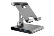 Telakointiasemat - j5create JTS224-N - Multi-Angle Stand with Docking Station for iPad Pro - JTS224-N