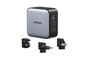 Puhelin - Adapterit & Laturit - UGREEN Nexode GaN 65W matka-adapteri (US/UK/EU) - 90409