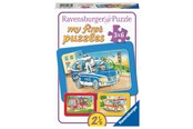 Palapelit - Ravensburger Animals In Action 3x6p - 10105630