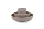 Vauvatarvikkeet - Filibabba Silicone dinner set - Warm Harmaa - FI-02251