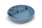 Vauvatarvikkeet - Filibabba Silicone divided plate - Powder Sininen - FI-02291