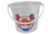 Vesileikit - Happy Summer SPRING SUMMER Crab bucket XL 8.5L - H: 23.5cm - 301909
