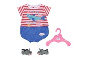 Nuket & tarvikkeet - Baby Born Bath Pyjamas wShoes Sininen 43cm - 834268