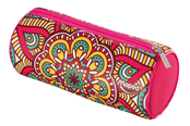 Kirjoitus- ja piirustustarvikkeet - Maped Pencil case Round Girls flowers - 934891