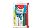 Kirjoitus- ja piirustustarvikkeet - Maped School set with 10 pcs. - 899705