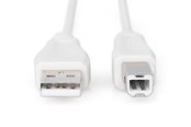 USB kaapelit - DIGITUS USB 2.0 Type-A to Type-B - 1.8m - AK-300105-018-E