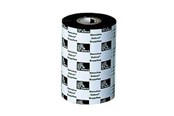 Mustepatruunat, värikasetit ja lisävarusteet - Zebra 1600 Economy Vaha - 18-pack - Musta - print ribbon - 01600BK08345