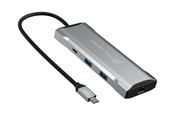 Telakointiasemat - j5create Elite JCD393 - minidokki - USB-C / USB4 / Thunderbolt 3 / Thunderbolt 4 - HDMI - GigE - JCD393-N