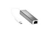 Verkkokortit (verkkosovittimet, tulostuspalvelimet jne.) - j5create JCE133G - verkkosovitin - USB-C 3.1 Gen 1 - Gigabit Ethernet x 1 - JCE133G-N