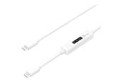 USB kaapelit - j5create USB-C Dynamic Power Meter Charging Cable - JUCP14-N