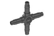 Puutarhan kastelu - Gardena 4-haaraliitin 4,6 mm Micro-Drip - 13214-20