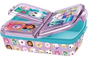 Lisätarvikkeet kouluun - Euromic GABBY'S DOLLHOUSE multi compartm sandwich box NEW - 088808735-21220