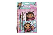 Lisätarvikkeet kouluun - Euromic GABBY'S DOLLHOUSE Writing Set w/ multi-col. pen - 033706128