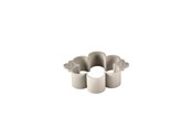 Leivontatarvikkeet - Funktion Blinis mould Flower Grey Silicone - 12246