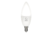 Smart Home - Älykoti - Deltaco SMART HOME LED-älylamppu, E14, Wi-Fi, 2,4GHz, 4,5W, 385lm, valkoinen - SH-LE14CCTC