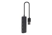 USB hub - Gembird UHB-CM-U2P4-01 - hub - 4 ports USB hub - 4 porttia - Musta - UHB-CM-U2P4-01