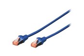 Verkkokaapelit - DIGITUS Patch Cable - patch cable - 3 m - blue RAL 5017 - 3m - DK-1644-030/B