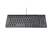 Näppäimistöt - DIGITUS DS-72000GE - keyboard - German - black - Näppäimistö - Saksa - Musta - DS-72000GE