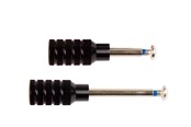 Ulkoleikit - My Hood Set of Wheels 100 mm - Black/Pink - 505088