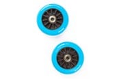 Ulkoleikit - My Hood Set of Wheels 100 mm - Black/Blue - 505085
