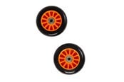 Ulkoleikit - My Hood Set of Wheels 100 mm - Orange/Black - 505083
