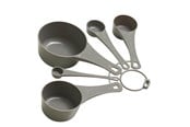 Muut pienet keittiökoneet - Funktion Measuring spoon set 5 pieces grey - 241442