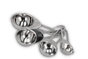 Muut pienet keittiökoneet - Funktion Measuring spoon set 4 pcs. steel - 27971