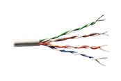 Verkkokaapelit - DIGITUS bulk cable - 305 m - grey - Harmaa - 305m - DK-1521-V-305